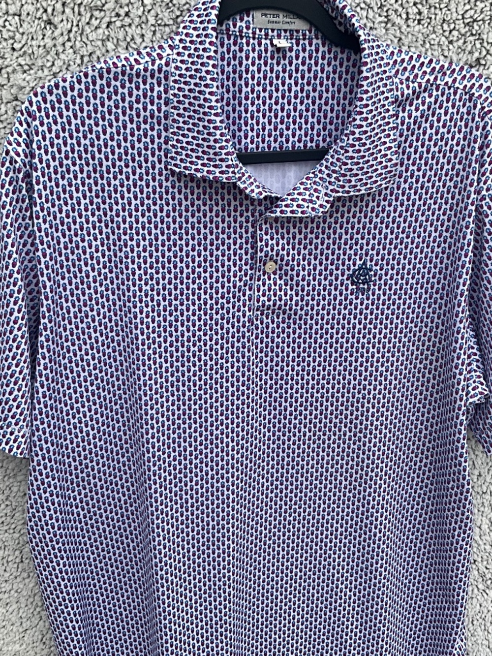 Peter Millar Summer comfort polo shirt size Large